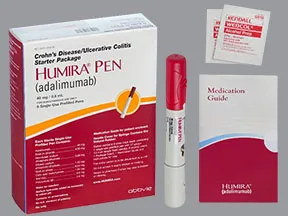 Humira Pen Crohn's-Ulc Colitis-Hid Sup Starter 40 mg/0.8 mL subcut kit