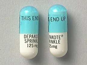 Depakote Sprinkles 125 mg capsule,delayed release