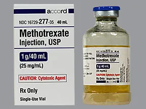 methotrexate sodium (PF) 25 mg/mL injection solution