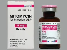 mitomycin 5 mg intravenous solution