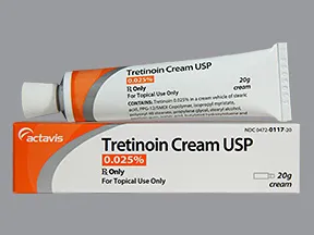 tretinoin 0.025 % topical cream