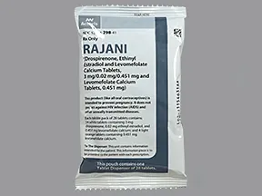 Rajani (28) 3 mg-0.02 mg-0.451 mg (24)/0.451 mg (4) tablet