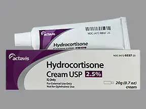Quiver 3 2 5 hydrocortisone cream5% hydrocortisone cream