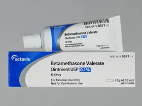 betamethasone valerate 0.1 % topical ointment