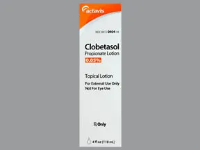 clobetasol 0.05 % lotion