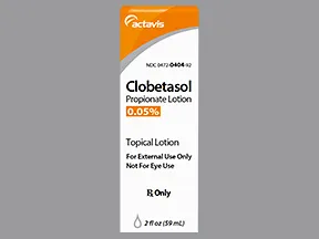 clobetasol 0.05 % lotion