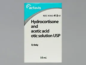 Hydrocortisone-Acetic Acid Otic (Ear) : Uses, Side Effects