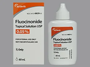 fluocinonide 0.05 % topical solution