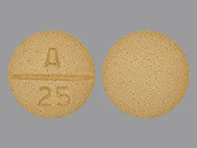 carbidopa 25 mg tablet