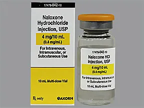 naloxone 0.4 mg/mL injection solution