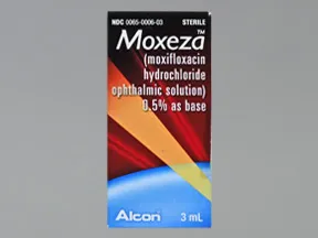 Moxeza 0.5 % eye drops