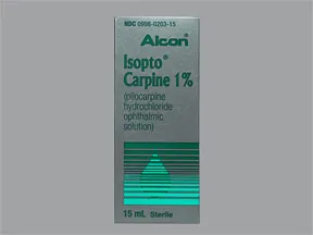 Isopto Carpine 1 % eye drops