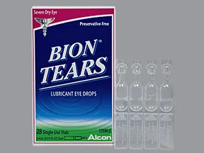 Bion Tears (PF) 0.1 %-0.3 % drops in a dropperette