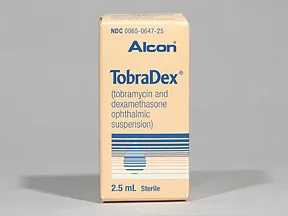 TobraDex 0.3 %-0.1 % eye drops,suspension