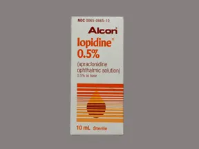 iopidine eye drops for ptosis