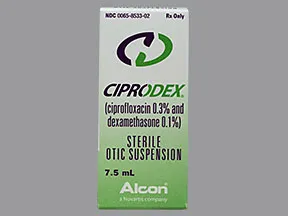 Ciprodex 0.3 %-0.1 % ear drops,suspension