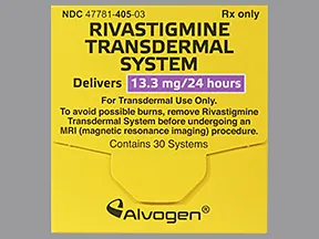 rivastigmine 13.3 mg/24 hour transdermal patch