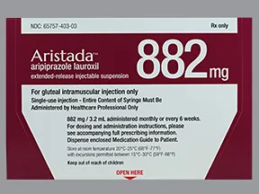 Aristada 882 mg/3.2 mL suspension, extend.rel. IM syringe