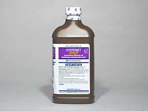 Hydromet 5 mg-1.5 mg/5 mL oral syrup