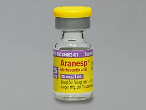 Aranesp 25 mcg/mL (in polysorbate) Injection