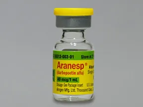 Aranesp 40 mcg/mL (in polysorbate) Injection