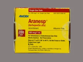 Aranesp 100 mcg/mL (in polysorbate) Injection