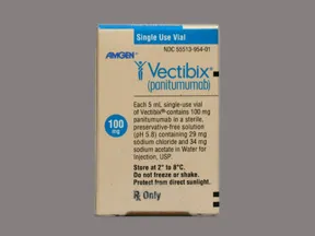 Vectibix 100 mg/5 mL (20 mg/mL) intravenous solution