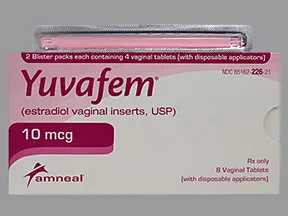 Yuvafem 10 mcg vaginal tablet