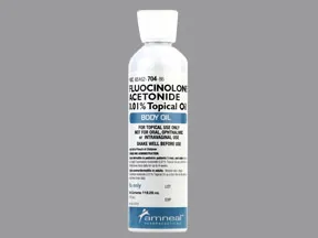 fluocinolone 0.01 % topical body oil