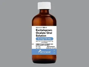 escitalopram 5 mg/5 mL oral solution