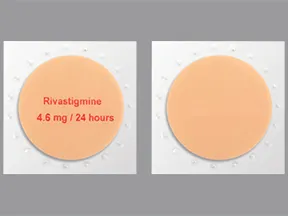 rivastigmine 4.6 mg/24 hour transdermal patch