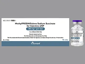 methylprednisolone sodium succinate 40 mg solution for injection