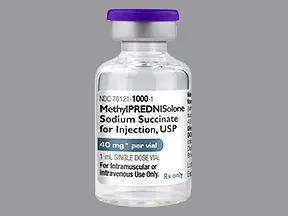methylprednisolone sodium succinate 40 mg solution for injection