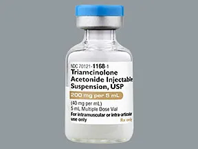 triamcinolone acetonide 40 mg/mL suspension for injection