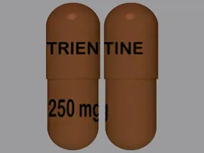 trientine 250 mg capsule