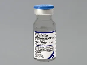 clonidine (PF) 5,000 mcg/10 mL epidural solution