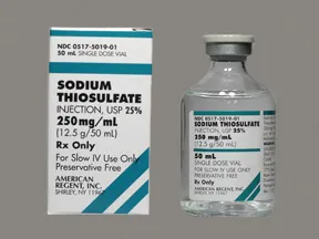 sodium thiosulfate antidote
