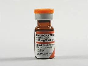 hydroxyzine HCl 50 mg/mL intramuscular solution