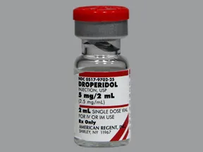 droperidol 2.5 mg/mL injection solution