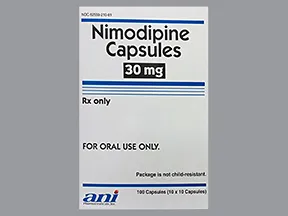 nimodipine 30 mg capsule