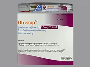 Otrexup (PF) 10 mg/0.4 mL subcutaneous auto-injector