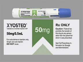 Xyosted 50 mg/0.5 mL subcutaneous auto-injector