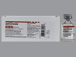 acetylcysteine 200 mg/mL (20 %) solution