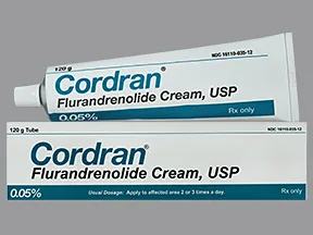 Cordran 0.05 % topical cream