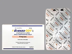 Evekeo ODT 10 mg disintegrating tablet