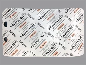 Evekeo ODT 10 mg disintegrating tablet