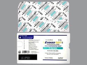 Evekeo ODT 15 mg disintegrating tablet