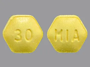 dextroamphetamine sulfate 30 mg tablet