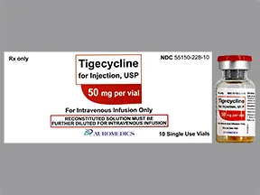 tigecycline 50 mg intravenous solution