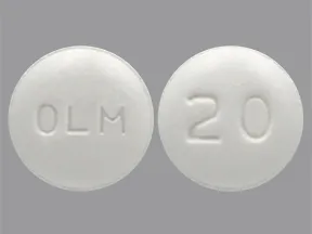 olmesartan 20 mg tablet